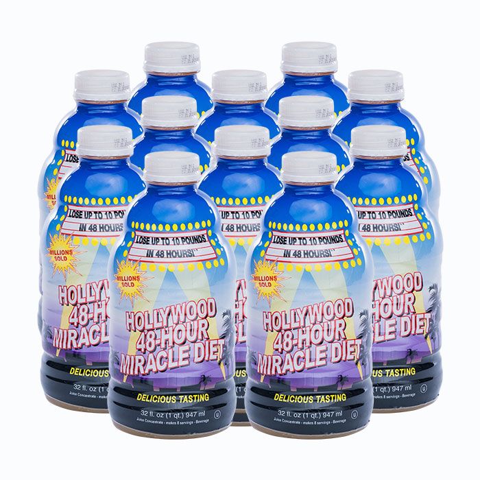 48-Hour Miracle Fruit Juice Cleanse Diet - 12 Pack