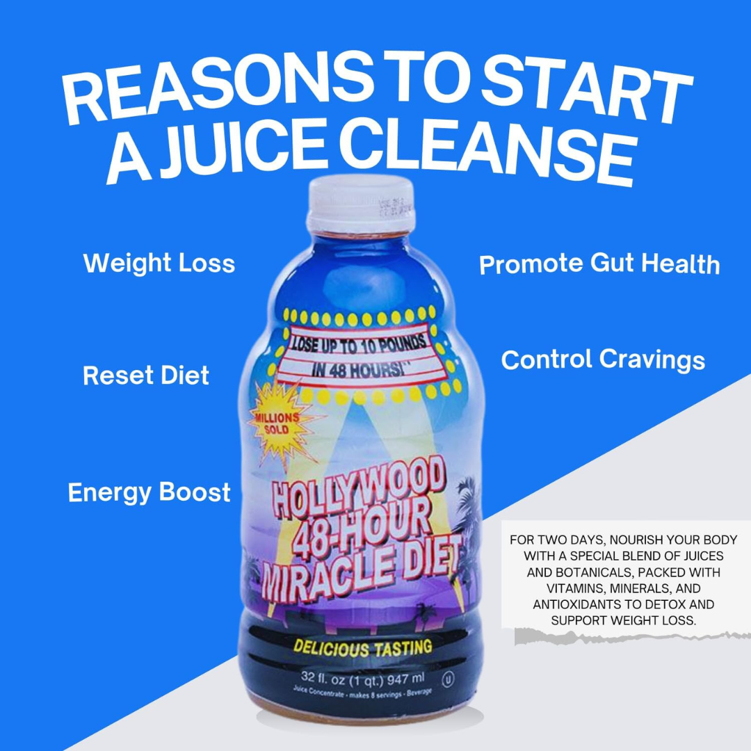 48-Hour Miracle Fruit Juice Cleanse Diet - 12 Pack